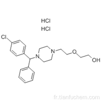 Dichlorhydrate d&#39;hydroxyzine CAS 2192-20-3